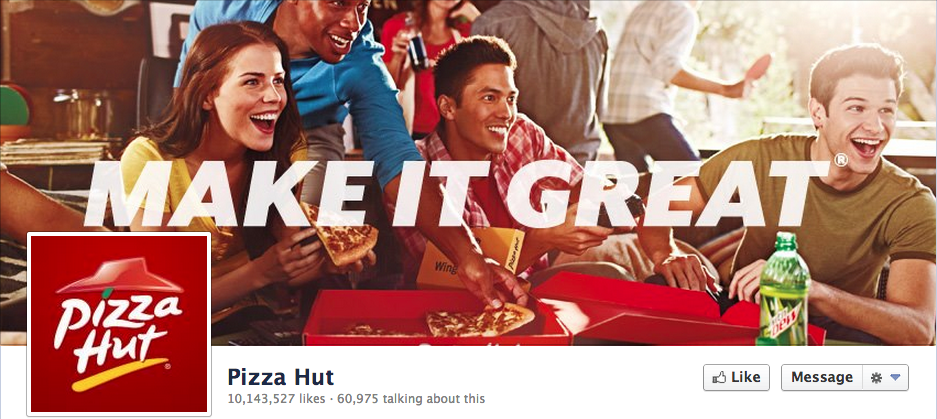 PizzaHutFacebook