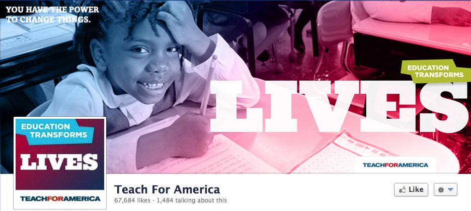 TeachForAmericaFacebook