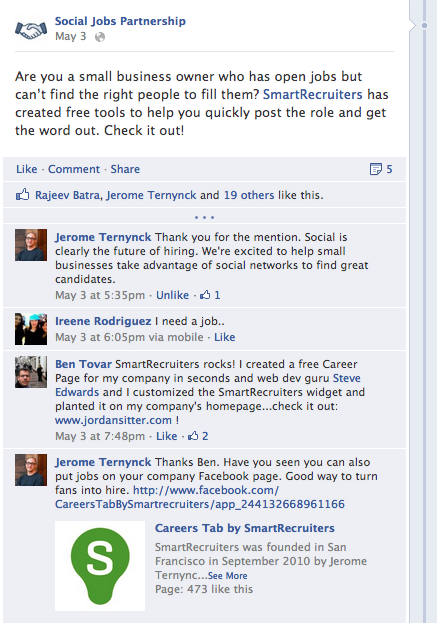 Turn Your Facebook Fans into Your Next Employees | SmartRecruiters