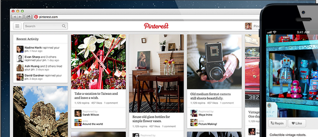 Pinterest Website