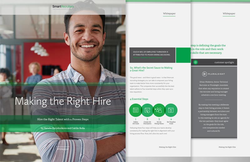 SmartRecruiters Making The Right Hire