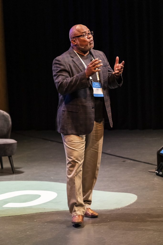 Photo of Dr. Steven Jones at Hiring Success EU 2019.