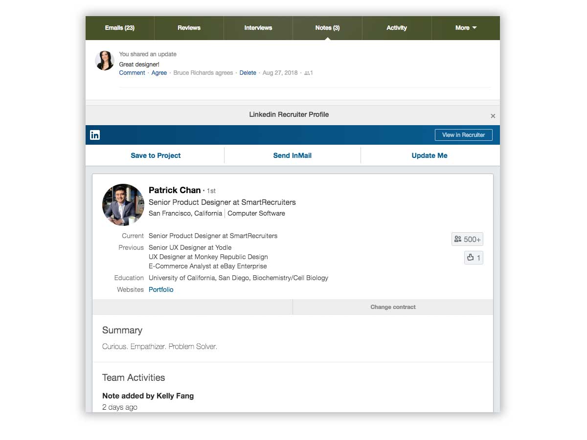 LinkedIn Profile Plugin