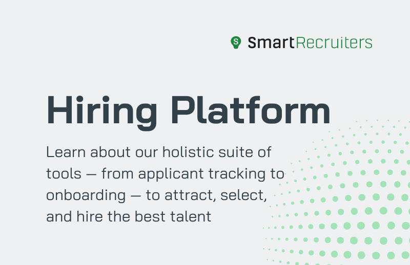 SmartRecruiters Overview SmartRecruiters